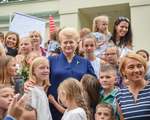 Šeimų piknikas Lietuvos Respublikos Prezidentūroje